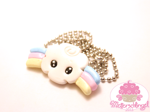 Rainbow Cloud Necklace