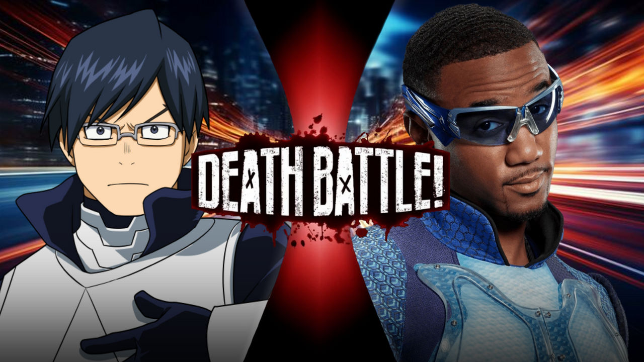 Tenya Iida vs A-Train by GoldenPhantom04 on DeviantArt