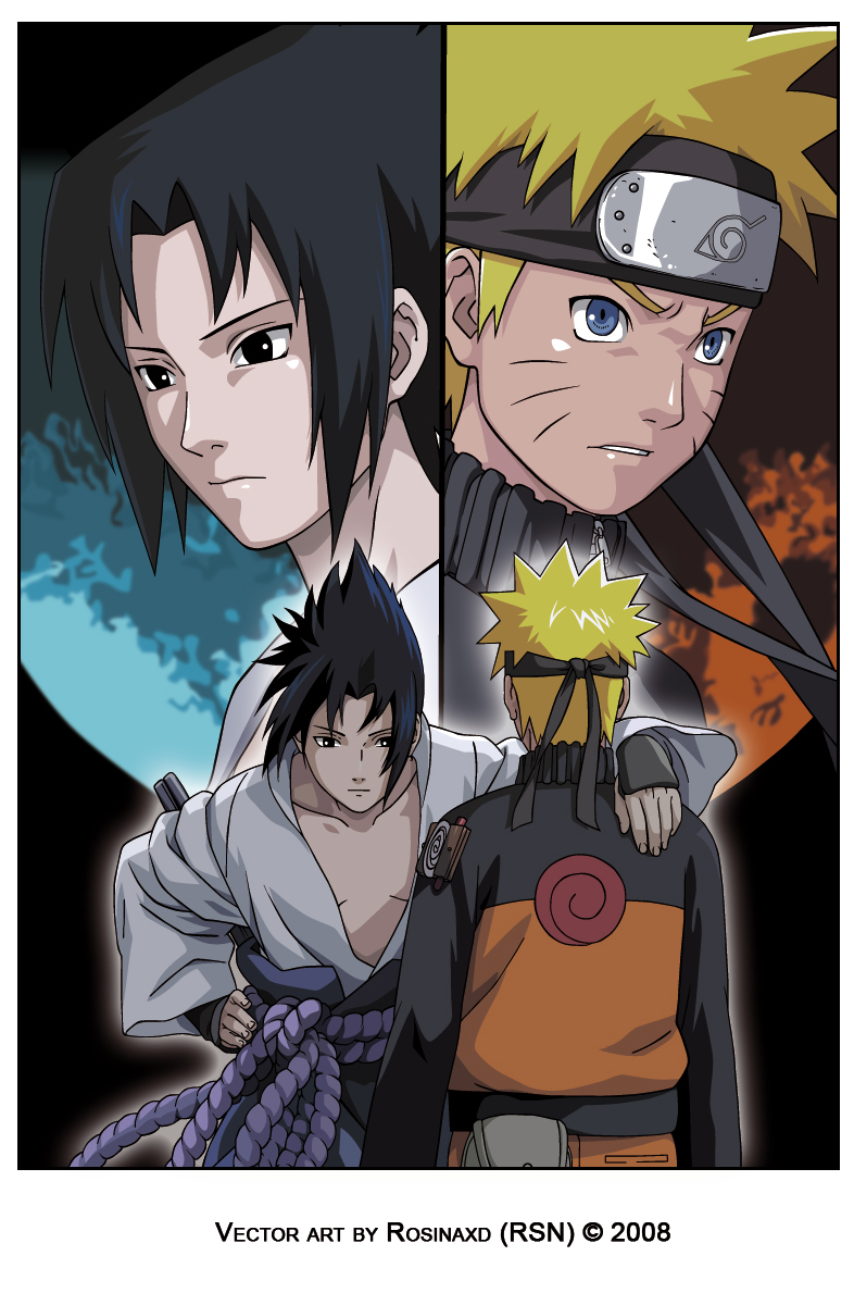 sasuke and naruto-shippuden