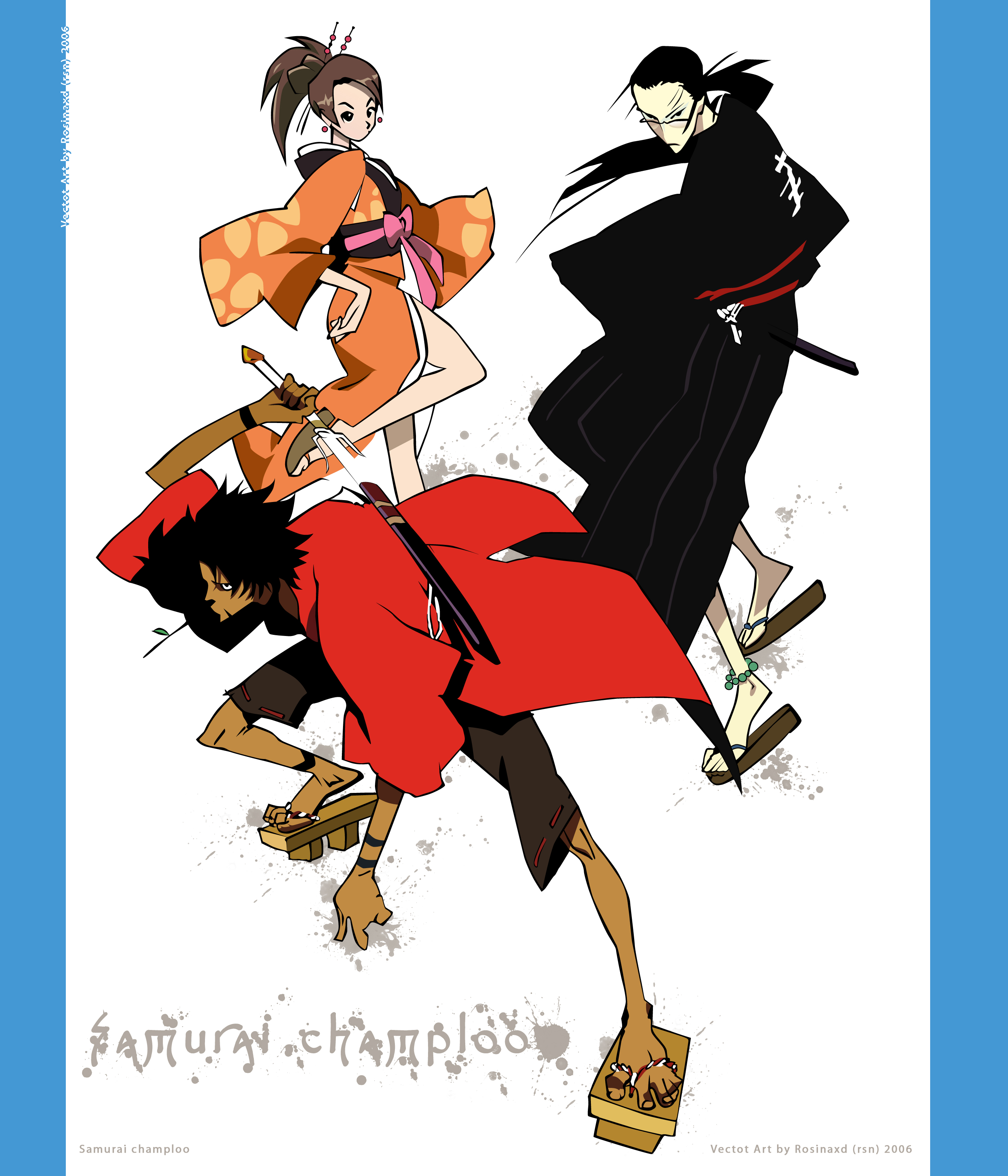 Get Samurai Champloo By Rosinaxd On Deviantart Free HD Get Wallpaper Samurai Champloo By Rosinaxd On Deviantart For Free