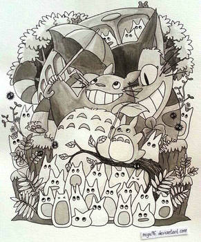 Totoro Doodle