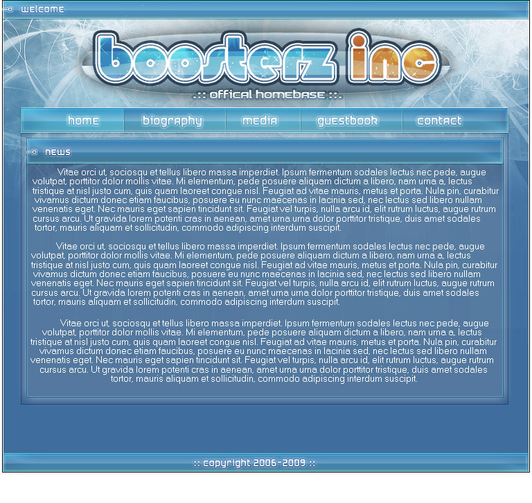 Boosterz-Inc webdesign