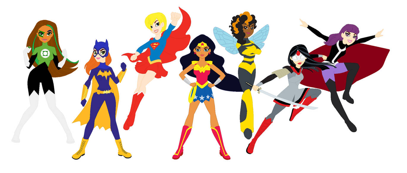 DC Super Hero Girls (2015 Dressed as 2019) by rolfjeannoel on DeviantArt