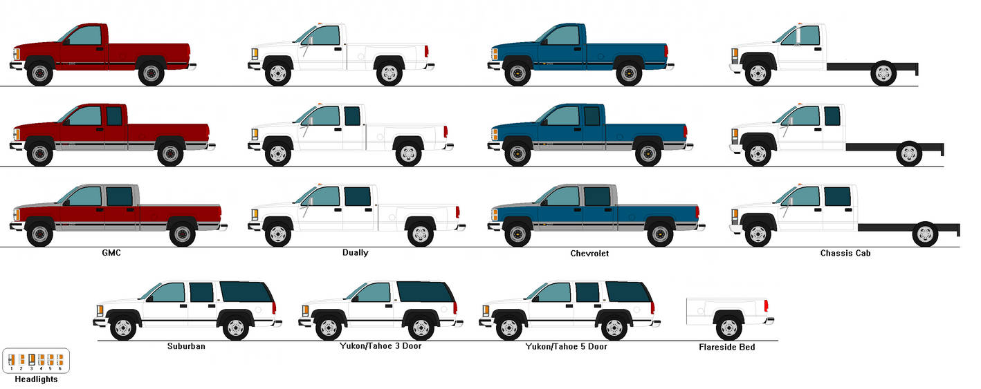 General Motors GMT400 Platform (19882000) by rolfjeannoel on DeviantArt