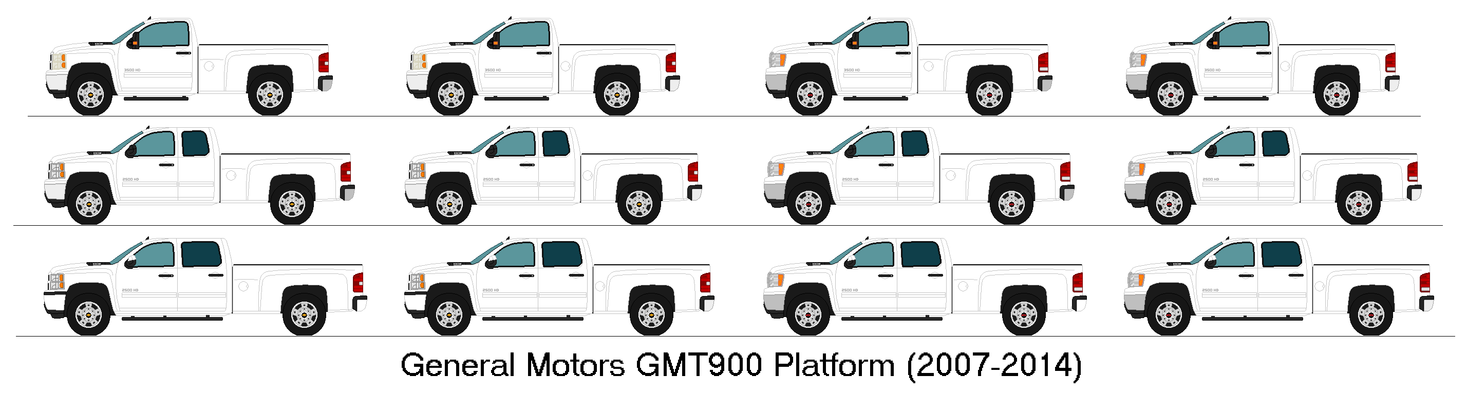 Gmt900 Platform General Motors GMT900 Platform (2007-2014, UPDATE) by rolfjeannoel on ...