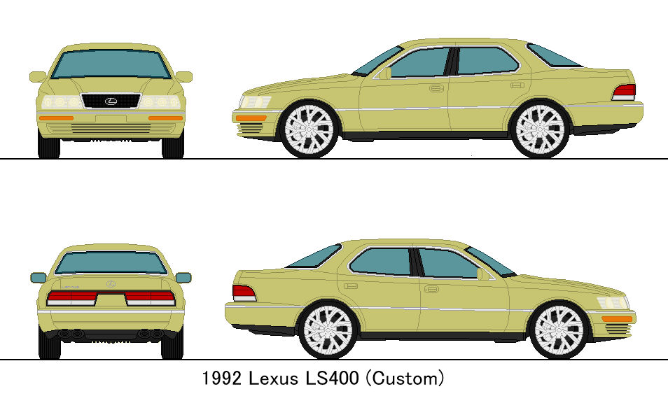 Lexus LS400 Custom by rolfjeannoel on DeviantArt
