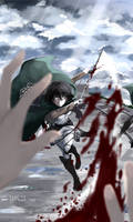 Mikasa Ackerman Shingeki No Kyojin 2 fanart