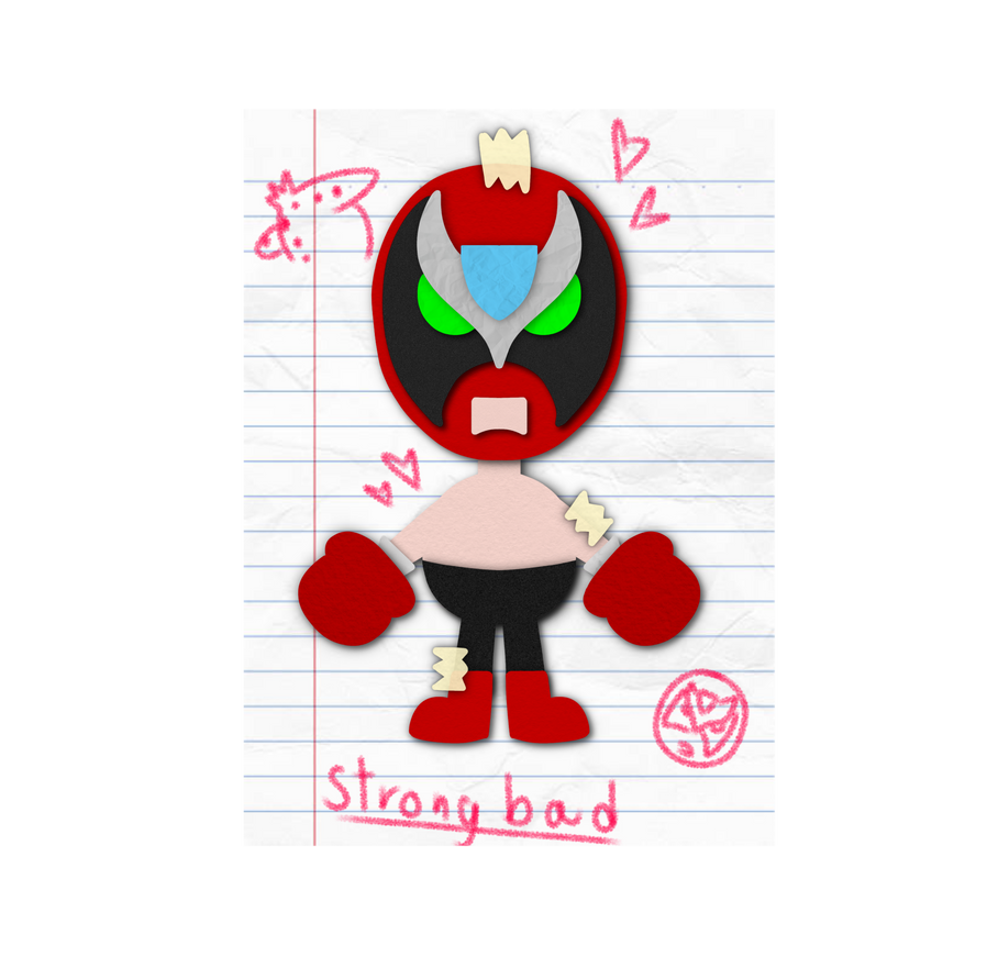 Strng Bad Strong Bad on paper! by Barfyhere on DeviantArt