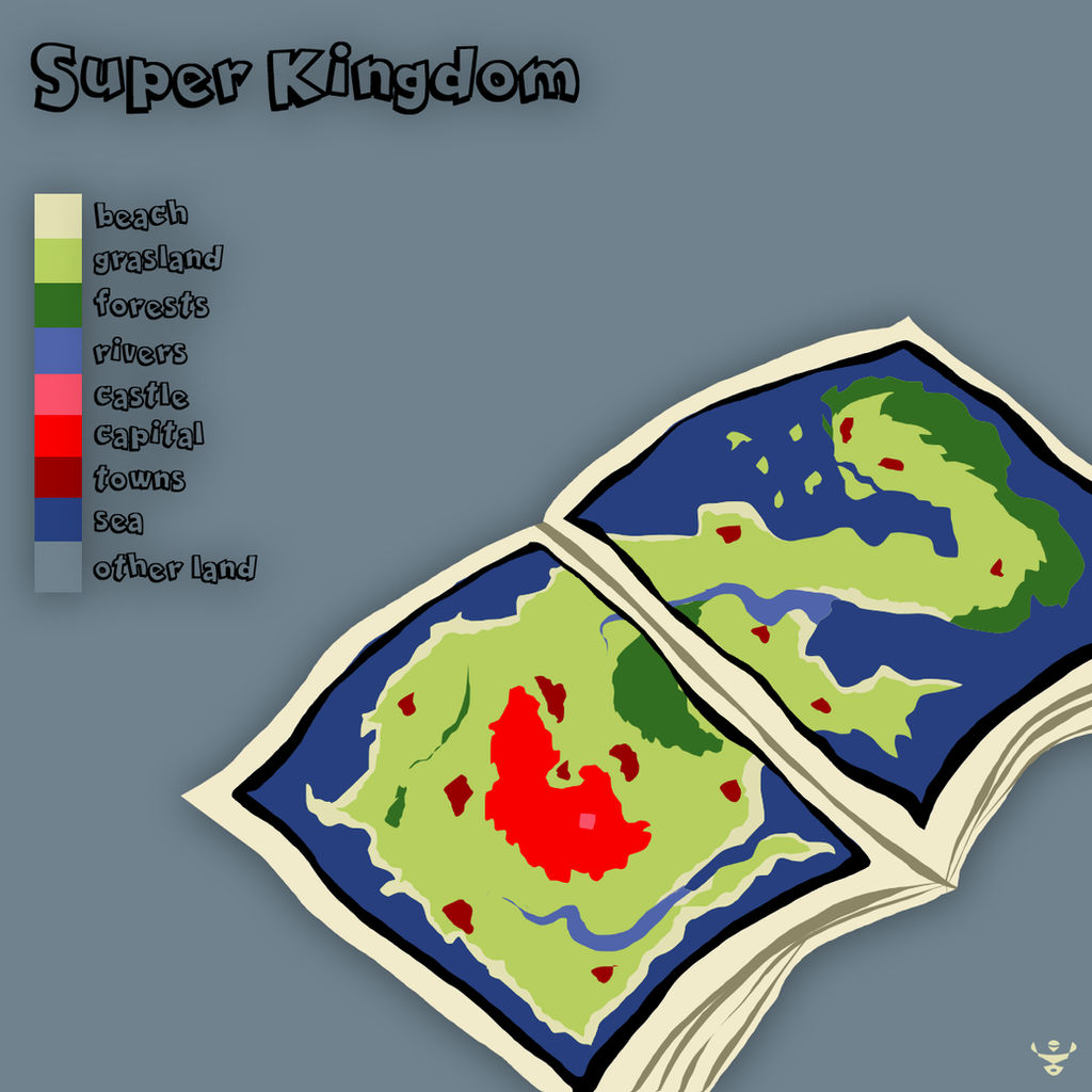 Supergeeks Map Super Kingdom map by AskEarlGrey on DeviantArt