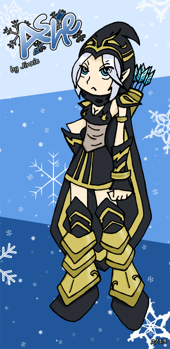 Panty and Stocking styled Ashe