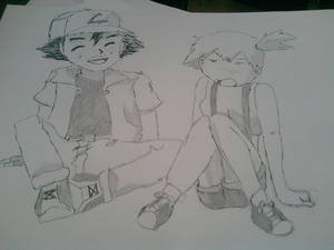 Ash and Misty