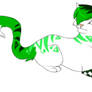 Green Cat