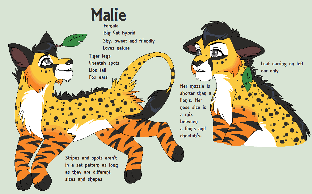 Malie Character Chart 2013