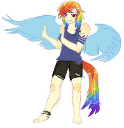 Rainbow Dash Human