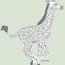 Giraffe Line Art