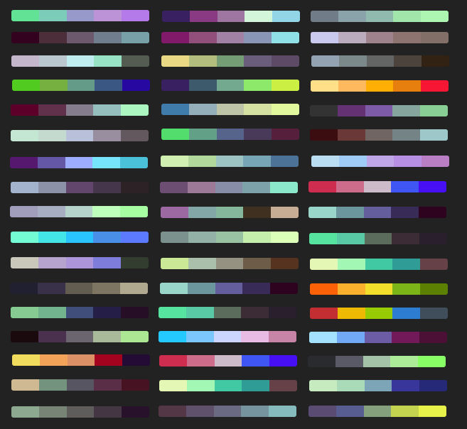Free Color Pallets by Kainaa on DeviantArt