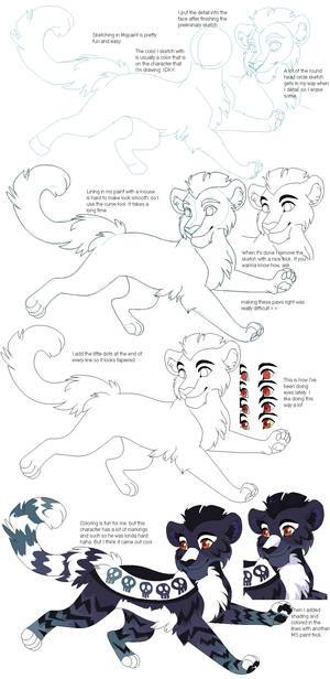 How I work in MSpaint -short version