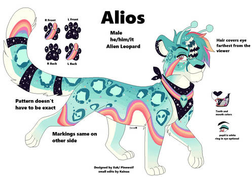 Alios Reference Chart