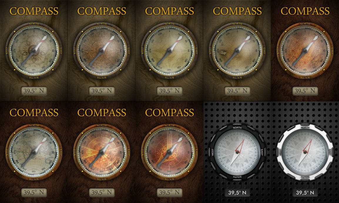 Compass Redisign iPhone Compass Redesign by ZsArtEr on DeviantArt