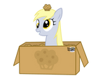 Derpy - Mailing Herself With Muffins by Caramell-Dansen