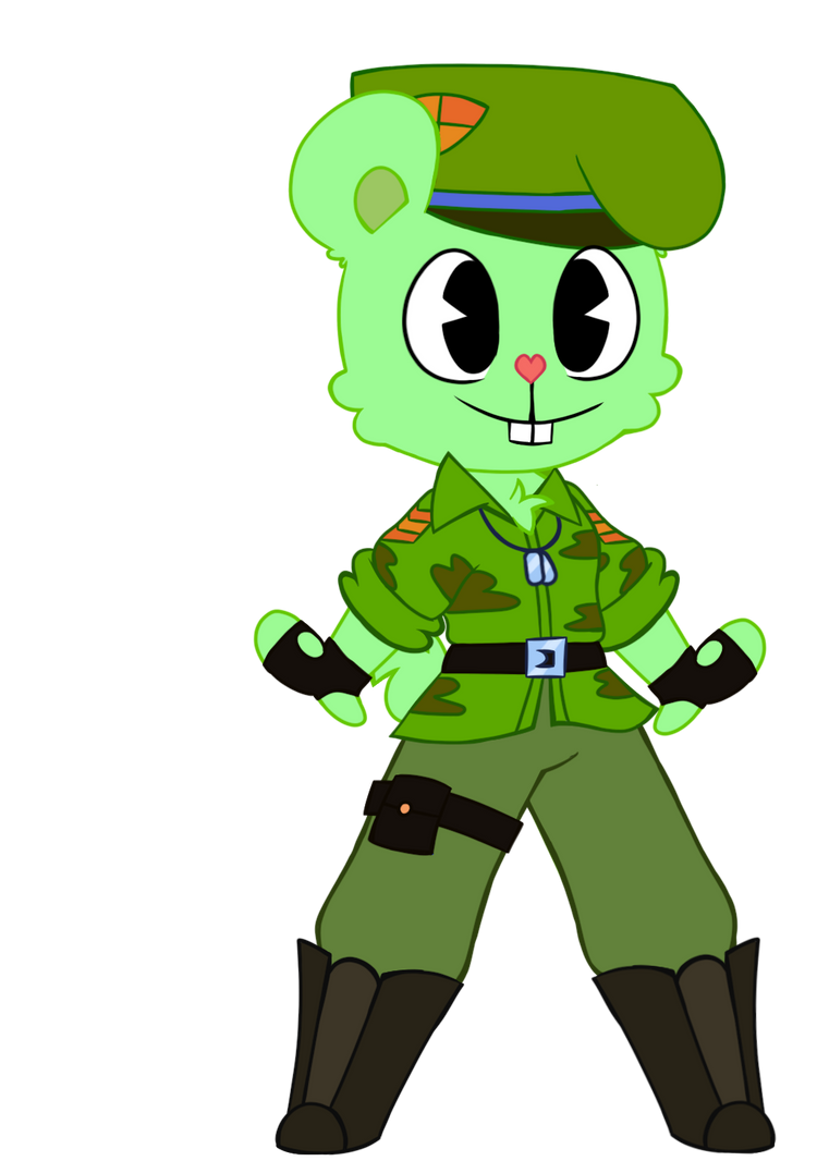 Flippy (HTF) by fernandasparklee on DeviantArt