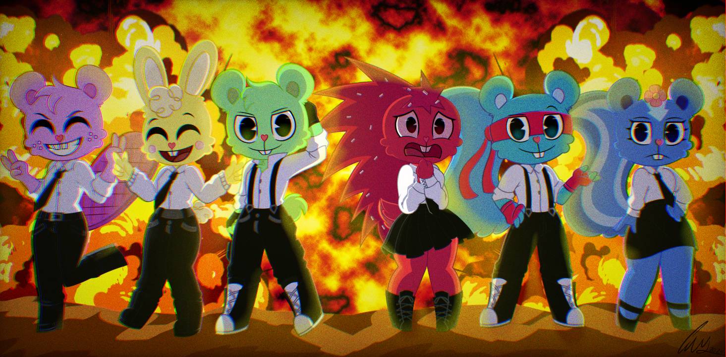 HTF's EPIC EXPLOSIN (HTF) by fernandasparklee on DeviantArt