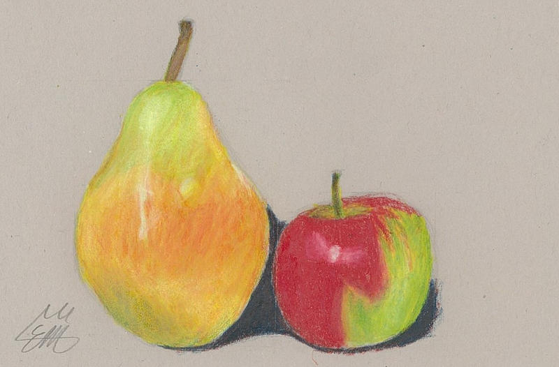 Pear and Apple