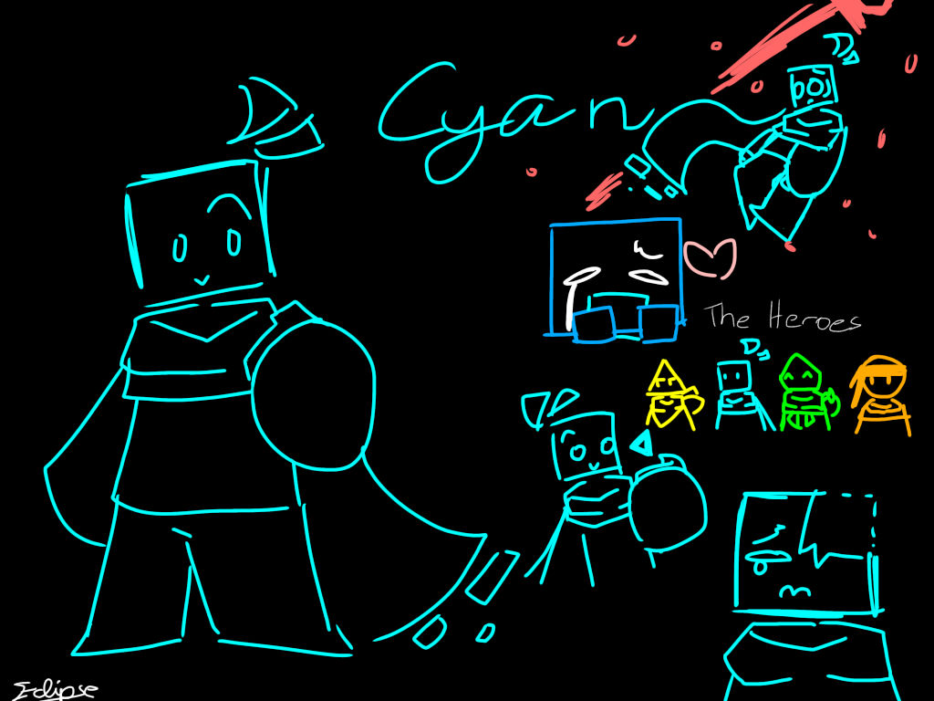 JSAB Cyan Doodle by UrLocalQuietKid on DeviantArt