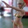 Lily Gold Bikini [Marmoset toolbag 2 test Render]