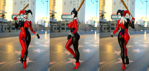 Harley Quinn Classic FOR Genesis 3 Female