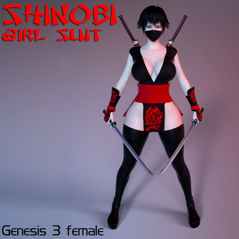 Shinobi Girl Suit for G3F