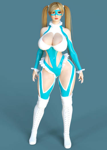 Mika Outfit for Genesis 3 Female (3D Cosplay)