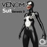 Venom Suit for Genesis 3