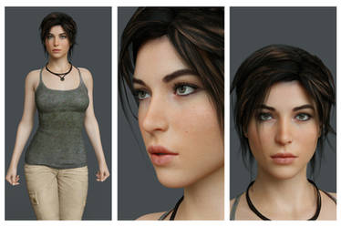 Lara Croft ROTTR For G8F