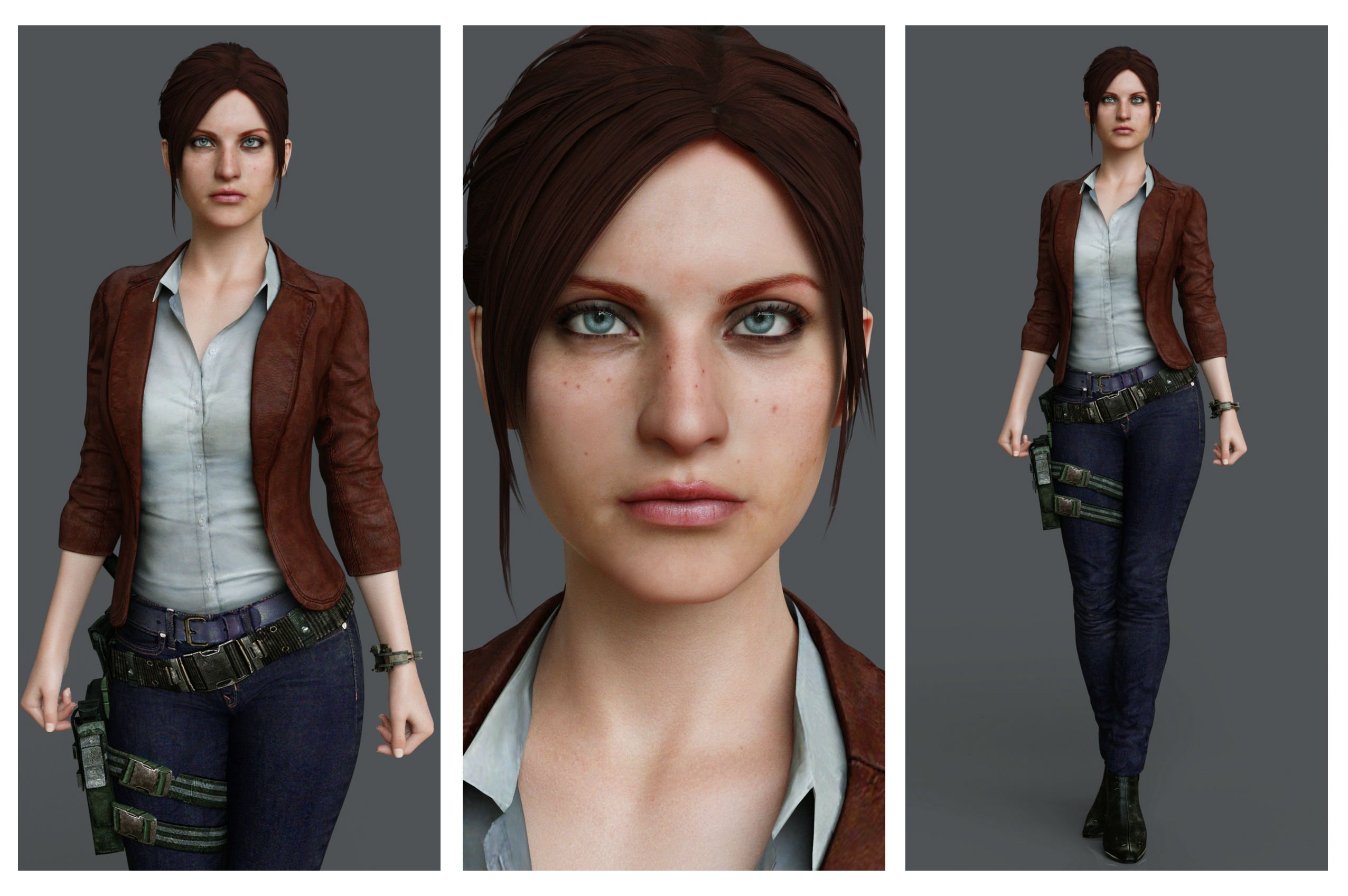 Claire Redfield Revelations 2 Mod by O-Luna-O on DeviantArt