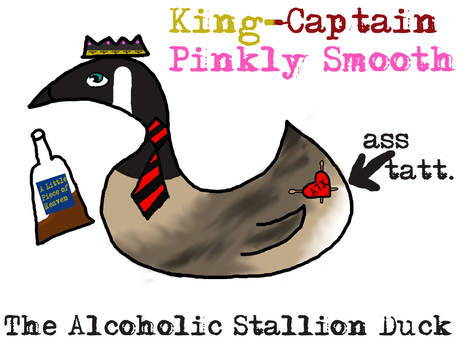 Pinkly Smooth Stallion Duck.