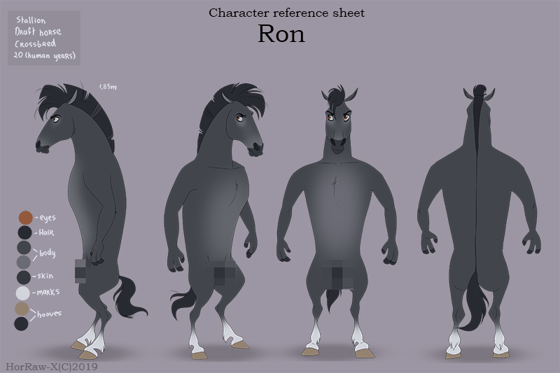 RR| Ron Character sheet by HorRaw-X RR| Ron Character sheet by HorRaw-X