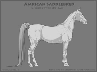 American Saddlebred |Deluxe P2U BASE by HorRaw-X