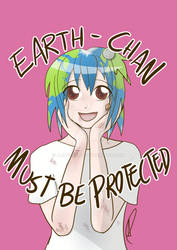 Earth Chan: must be protected!