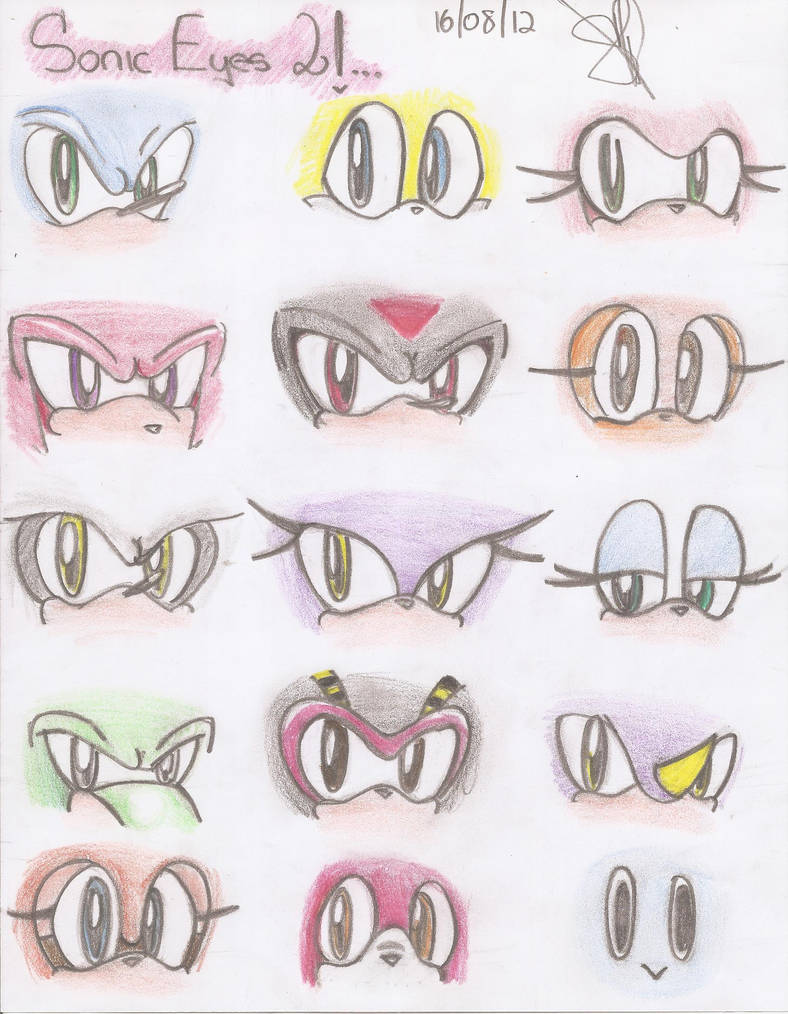 Sonic Eyes 2 by SandraTailsD on DeviantArt
