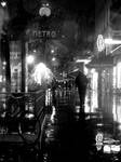 Rain street by LE-Taka
