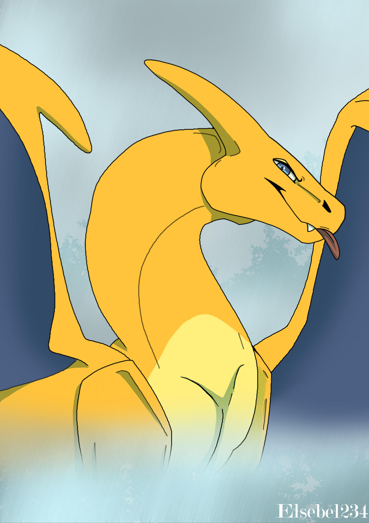 Charizard Base Deviantart Charizard by elsebel234 on DeviantArt