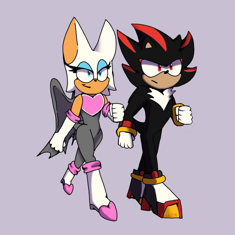 Shadow Rouge Wolf Shadow and Rouge by elsebel234 on DeviantArt