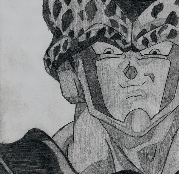 Perfect Cell Line Drawing Perfect Cell by YoungTalent93 on DeviantArt