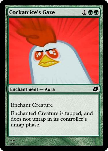 Cockatrice's Gaze - FiMtG