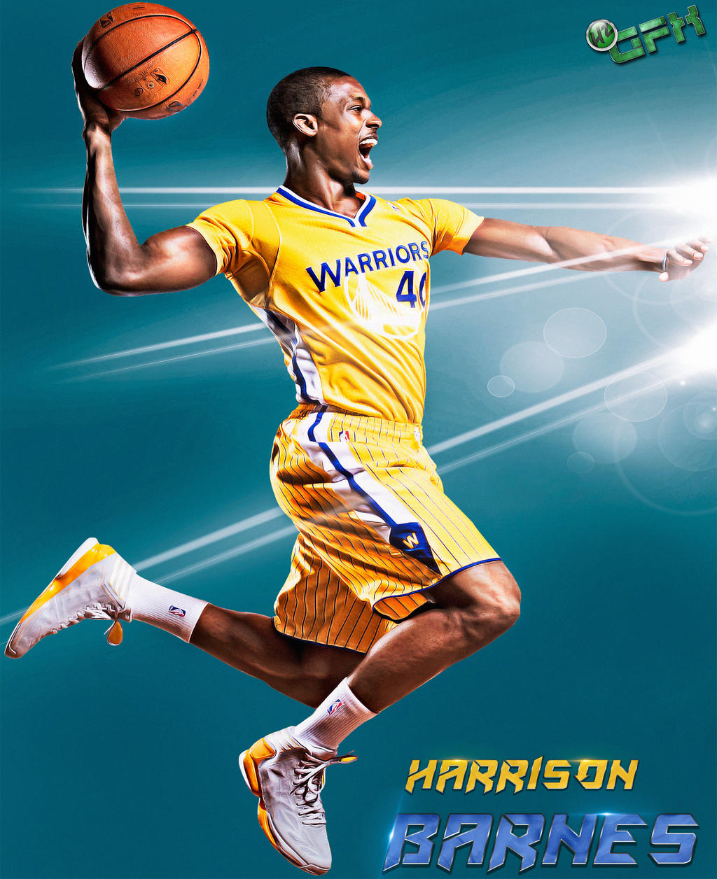 The Black Falcon Takes Flight Harrison Barnes By Hz Designs On