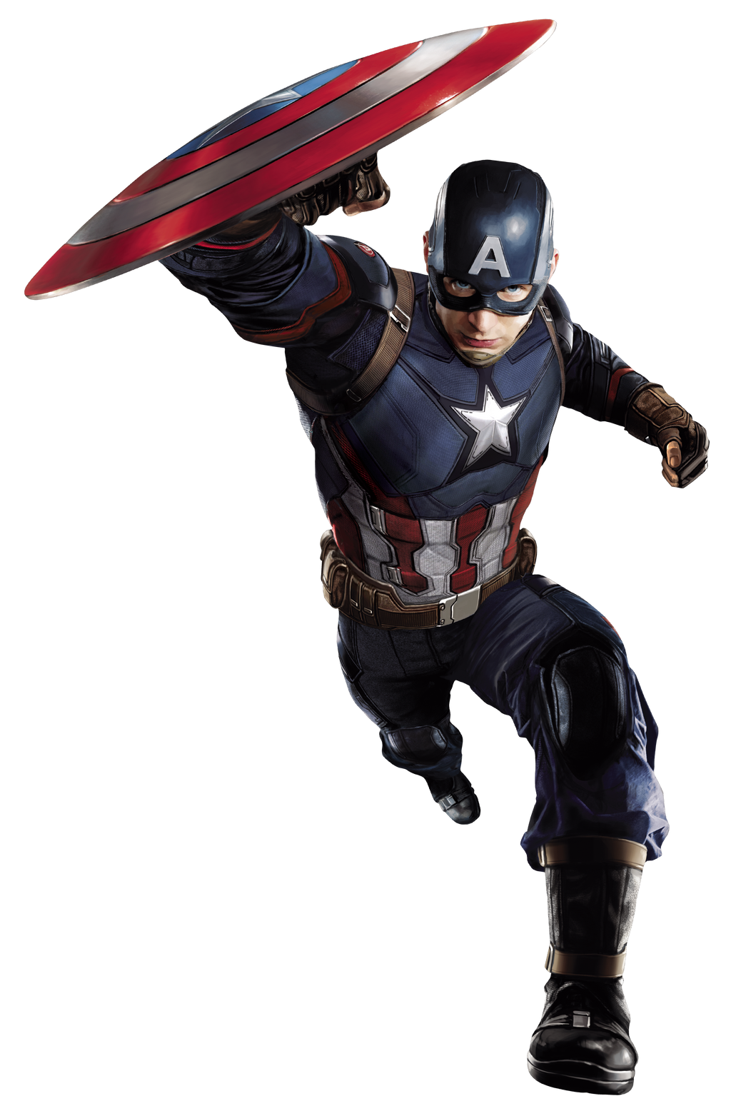 Captain America Comic Super Hero USA Flag Costume Boomerang Shield Metal Sign