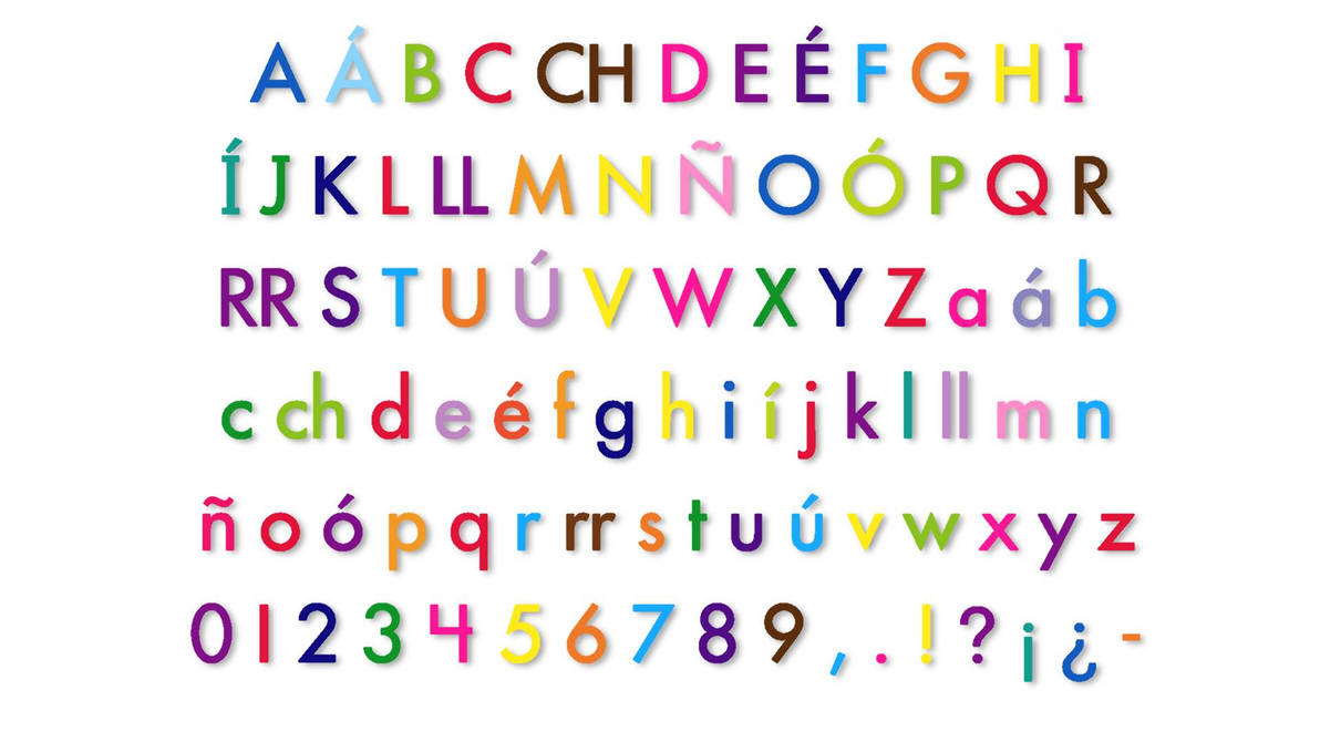 Spanish Alphabet Assets by RachelMella123 on DeviantArt