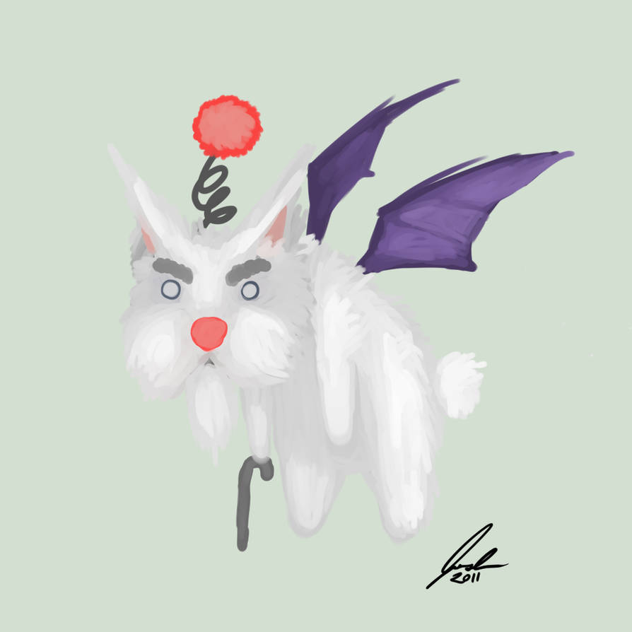 old moogle by MasterJosho on DeviantArt