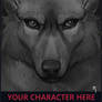 [on hold Canine Your Character Here headshot